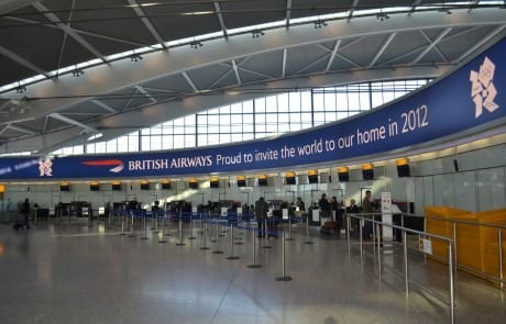 British Airways Digital Signage