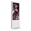 White Freestanding Digital Sign